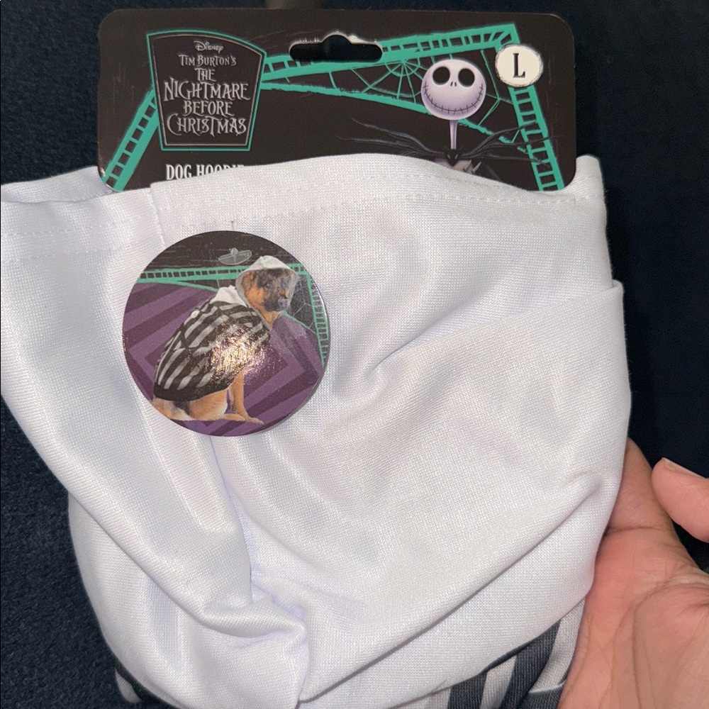 NWT- Nightmare Before Christmas Jack Skellington Dog Costume